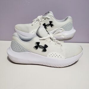 Under Armour Charged Surge Men's White Sneakers Sz 7.5